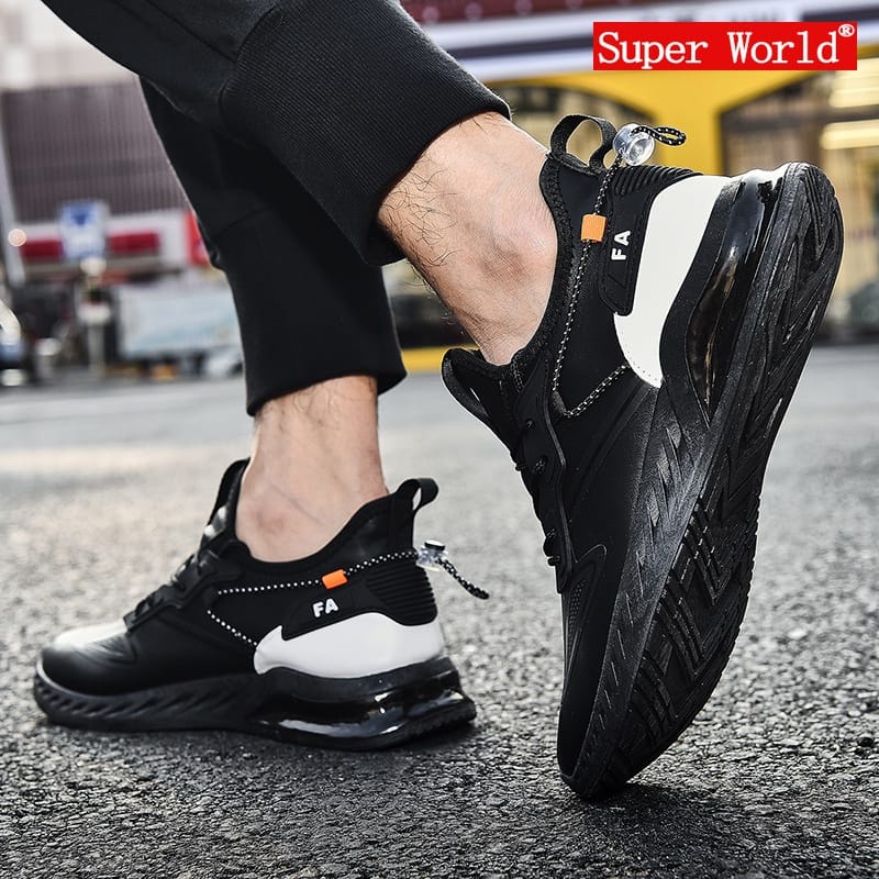 Sepatu Sneakers Pria Wanita Import - Sneakers FAX WUDEX - D2 - Cassual Shoes Sport Olah Raga Lari - Sepatu ket Kasual Santai Premium Quality