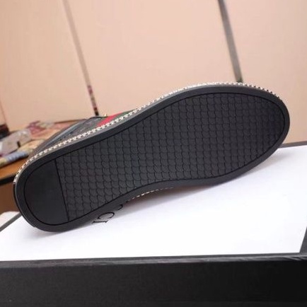 sepatu pria sneaker boots gc mirror quality shoes men cowok P1SHOES kulit hitam