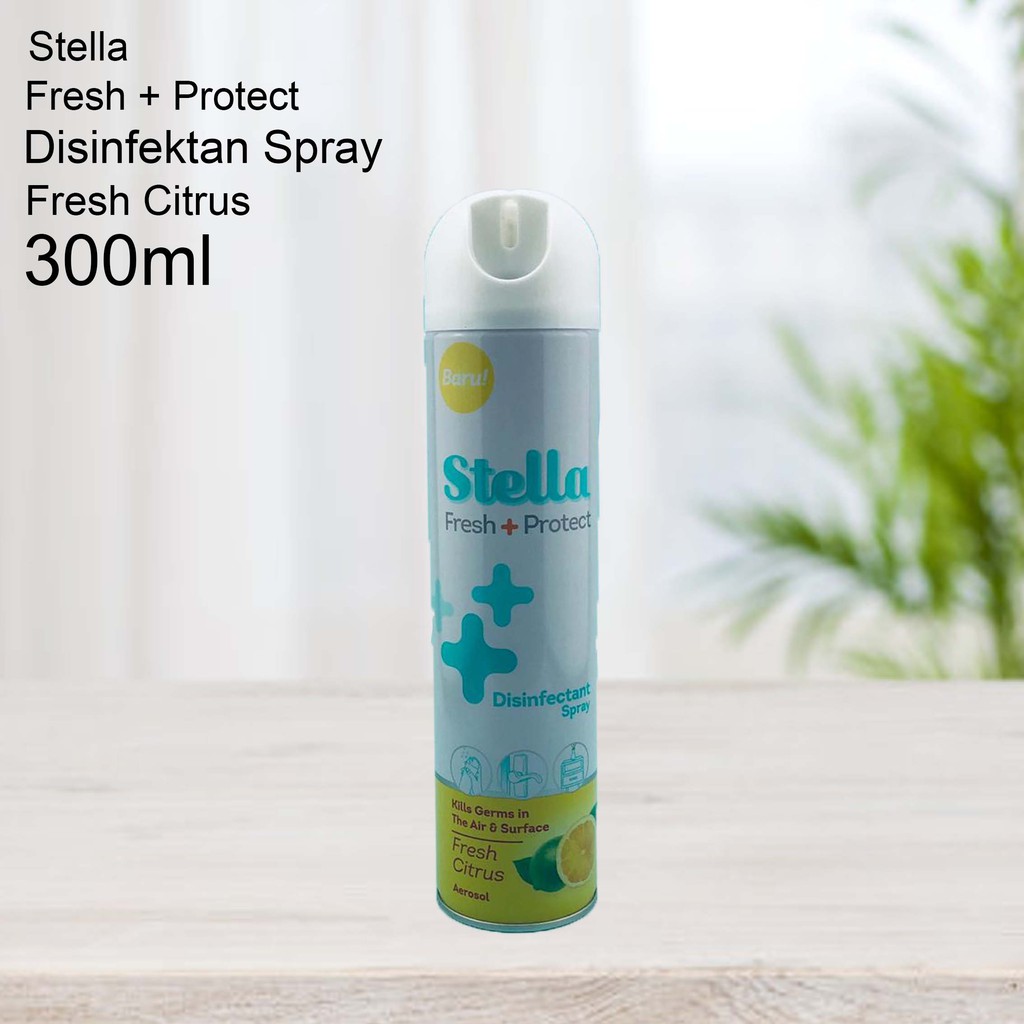 Stella Fresh + Protect / Disinfectant Spray / Fresh Citrus / 300ml