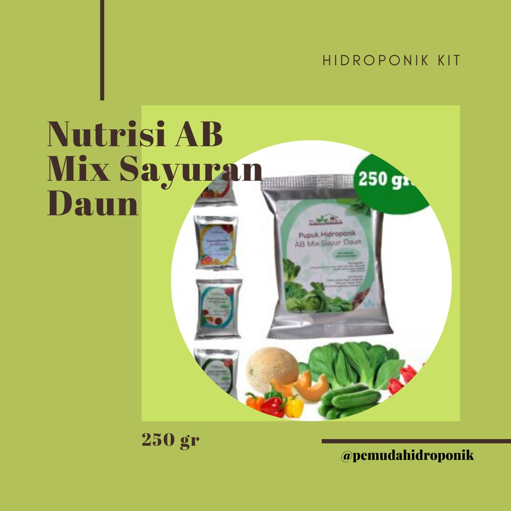 Nutrisi Hidroponik AB MIX