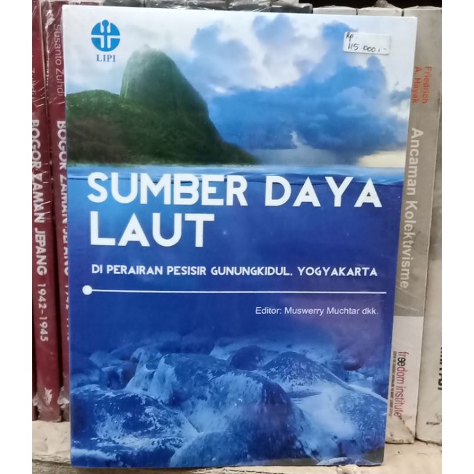 Buku sumber daya laut di perairan pesisir gunungkidul yogyakarta