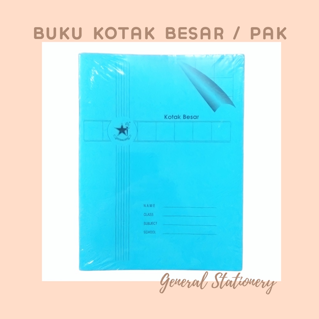 

Buku Tulis Kotak Besar Matematika Bintang Obor / Pack