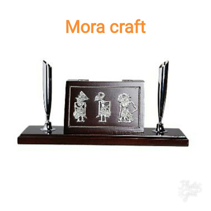 

Penholder wayang isi 2 tempat pulpen,kartunama Murah