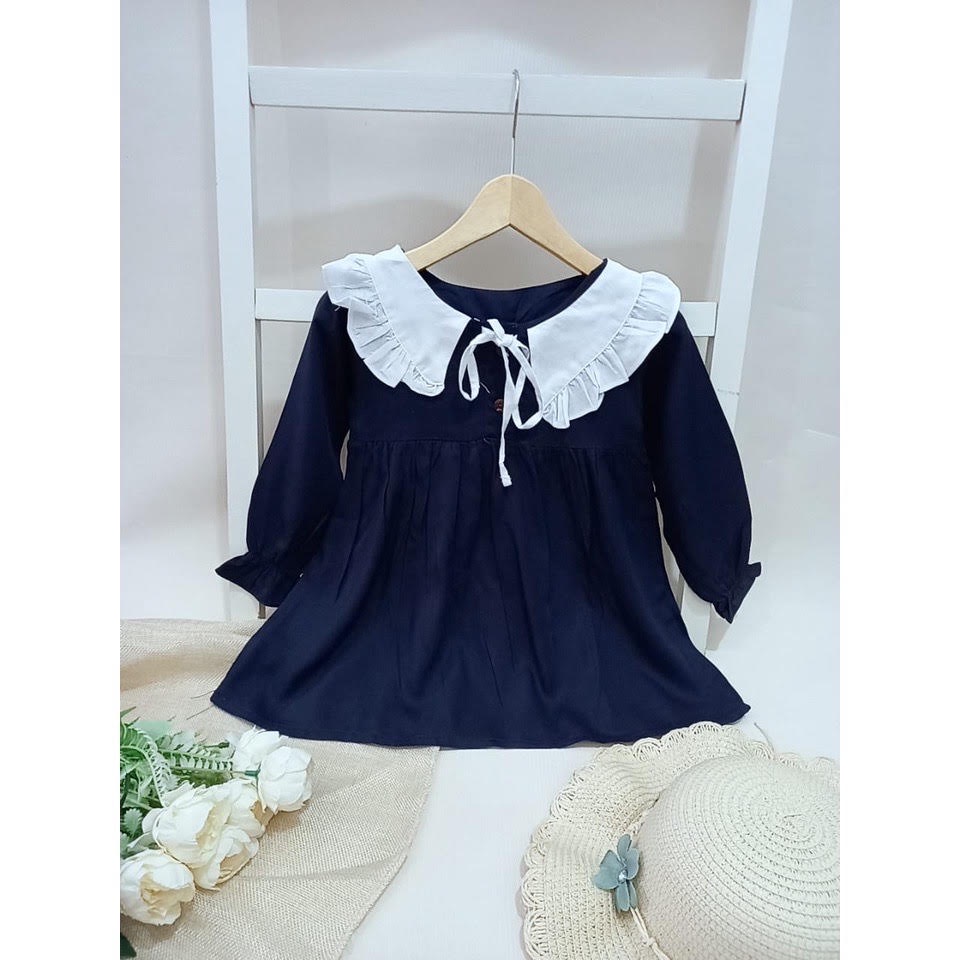 Chilla Dress Tunik Anak | Dress Anak 2-6 Tahun | Blouse anak | Anak Perempuan Dress