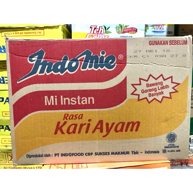 

INDOMIE KARI AYAM 1 DUS ISI 40 BUNGKUS PCS - Indomi Mie Mi Instan Grosir Murah Rasa