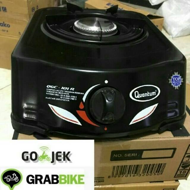 promo Kompor Gas Quantum QGC-101R.  1 TUNGKU. SNI MASAKAN LEBIH CEPAT MATANG. BARU BERGARANSI RESMI