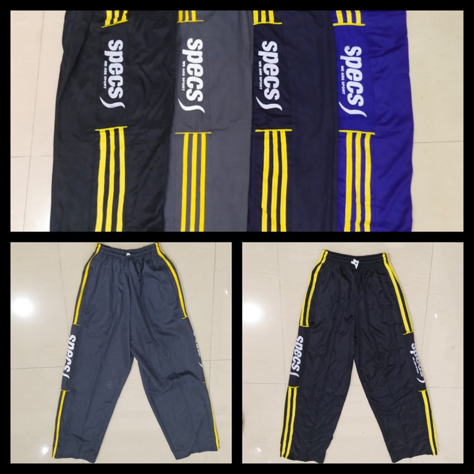 Celana training saku resleting L - XL -XXL standar pria wanita/kolor jumbo big size/trining/treneng/