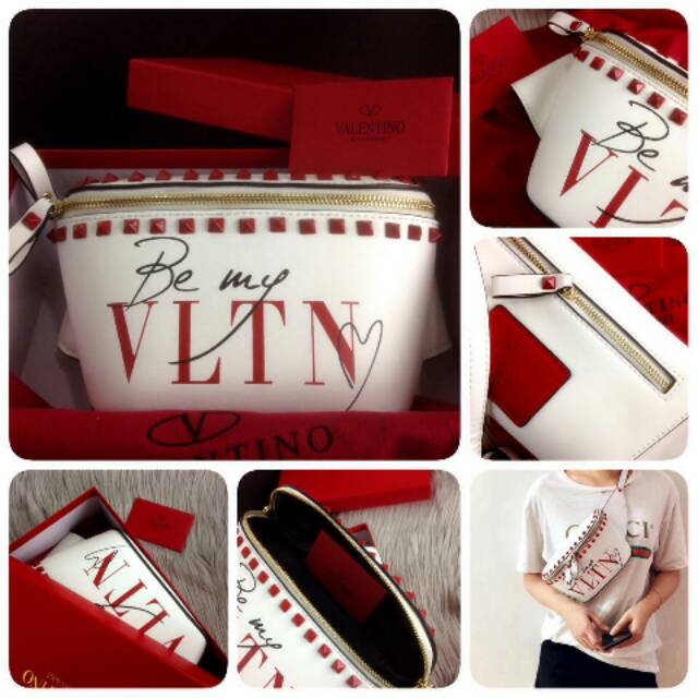 Ready Stock New Arrival VALENTINO GARAVANI Be My VLTN Belt Bag SS19