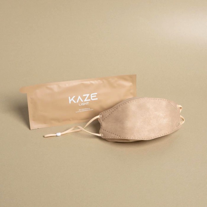 [[READY]] KAZE KN94/FFP2 Mask Natural Sand / MASKER NAGITA