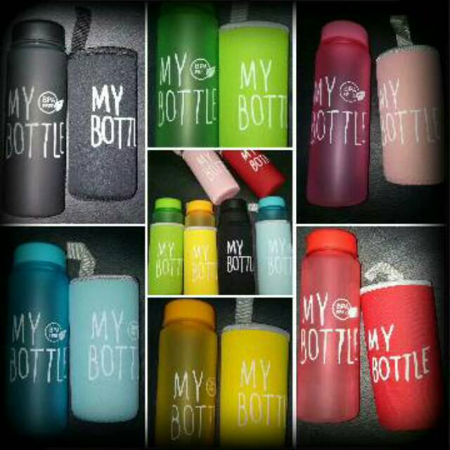 My Bottle Doff || BPA Free || Botol Minum Berwarna+FREE