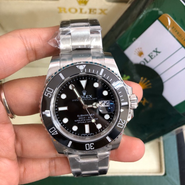 ROLEX SUBMARINER RING CERAMIC/AUTOMATIC PREMIUM