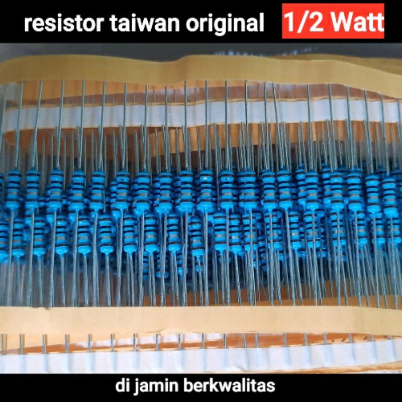 resistor 10 ohm 1/2 watt taiwan