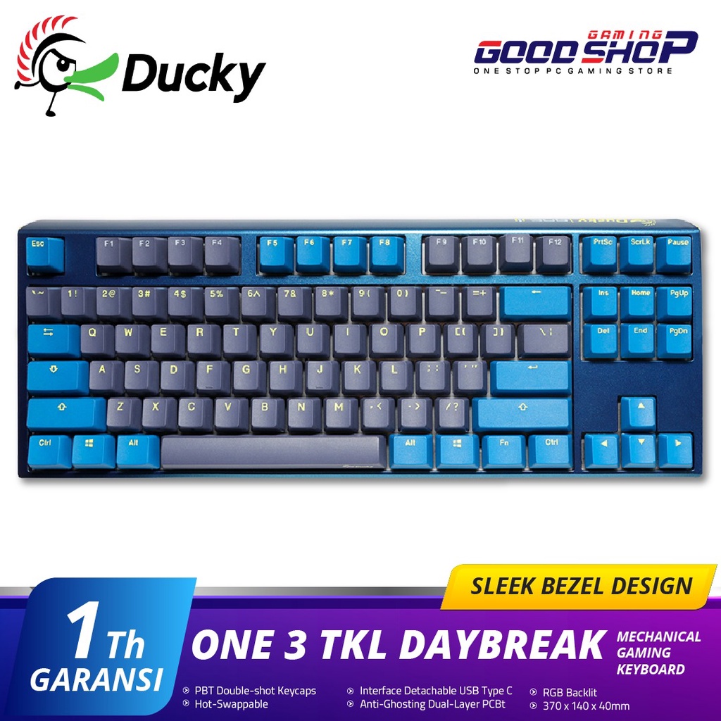 Ducky One 3 Daybreak TKL - Gaming Keyboard