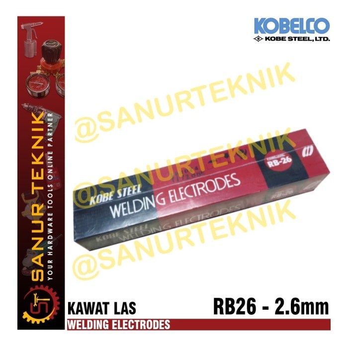 KOBE Kawat Las RB26 RB-26 2.6mm 2.6 mm