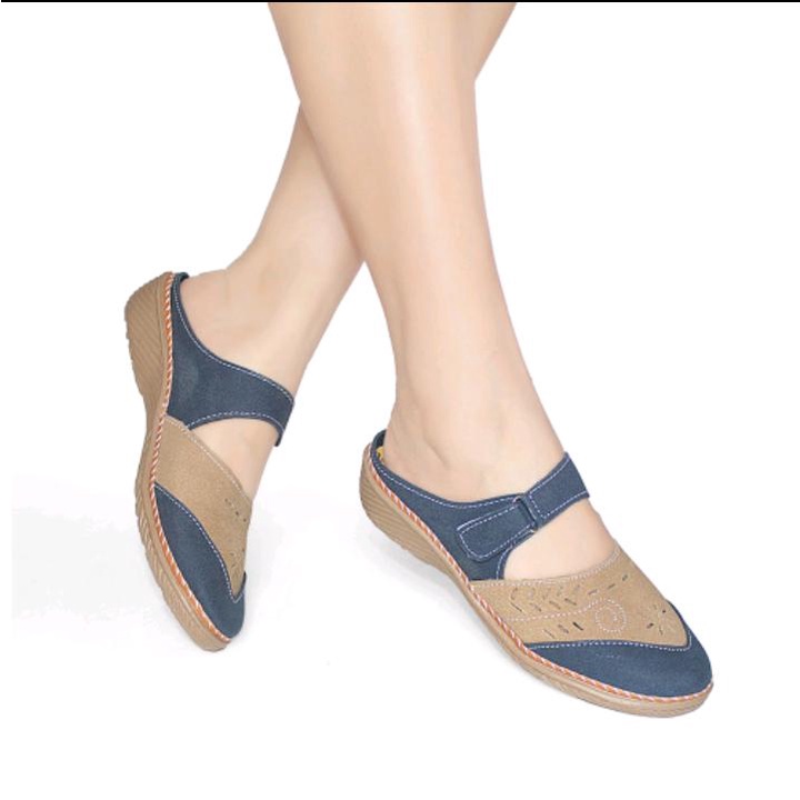 Sandal Wanita Slop / Selop Mules Murah SS01