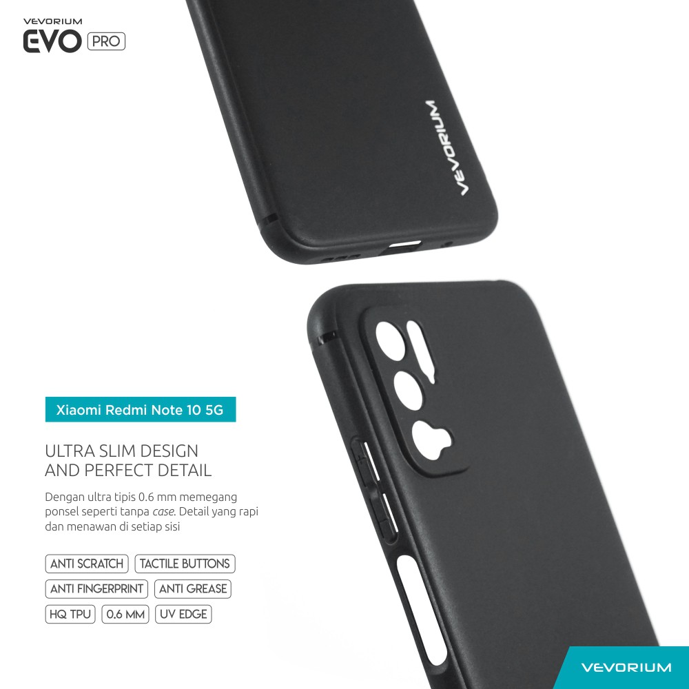 VEVORIUM EVO PRO Xiaomi Redmi Note 10 5G POCO M3 PRO Soft Case Softcase