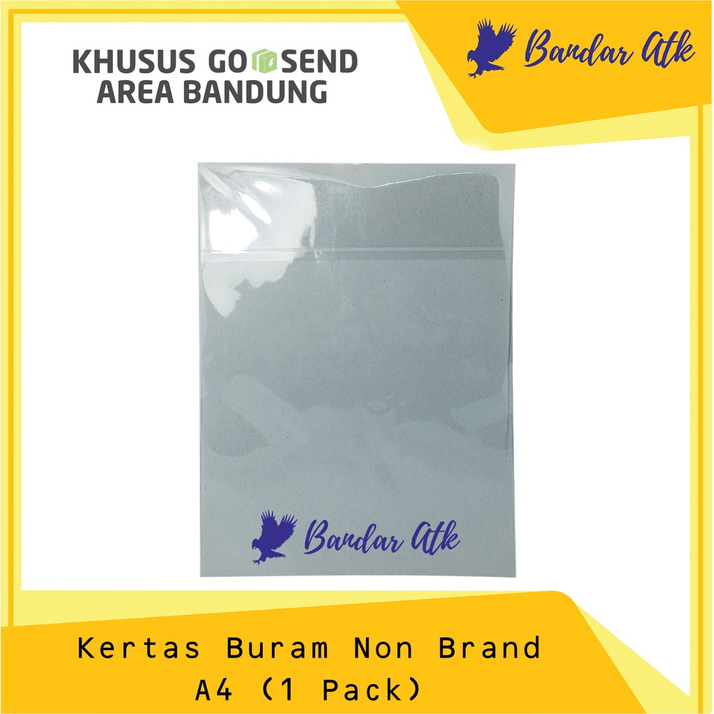 

KHUSUS GOSEND!!! NON BRAND Kertas Buram Kertas Koran A4 [1 PACK]
