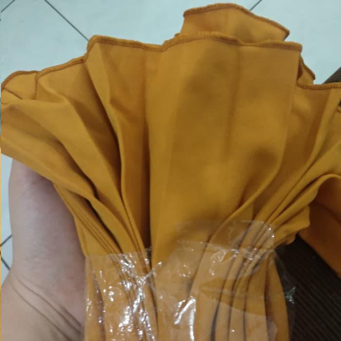 Terlaris Rok Plisket Premium Quality / Rok Rempel Panjang / Rok Hijab -14 Warna - Mocca Termurah