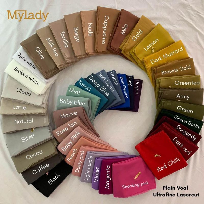 MYLADY HIJAB VOAL ULTRAFINE POLOS