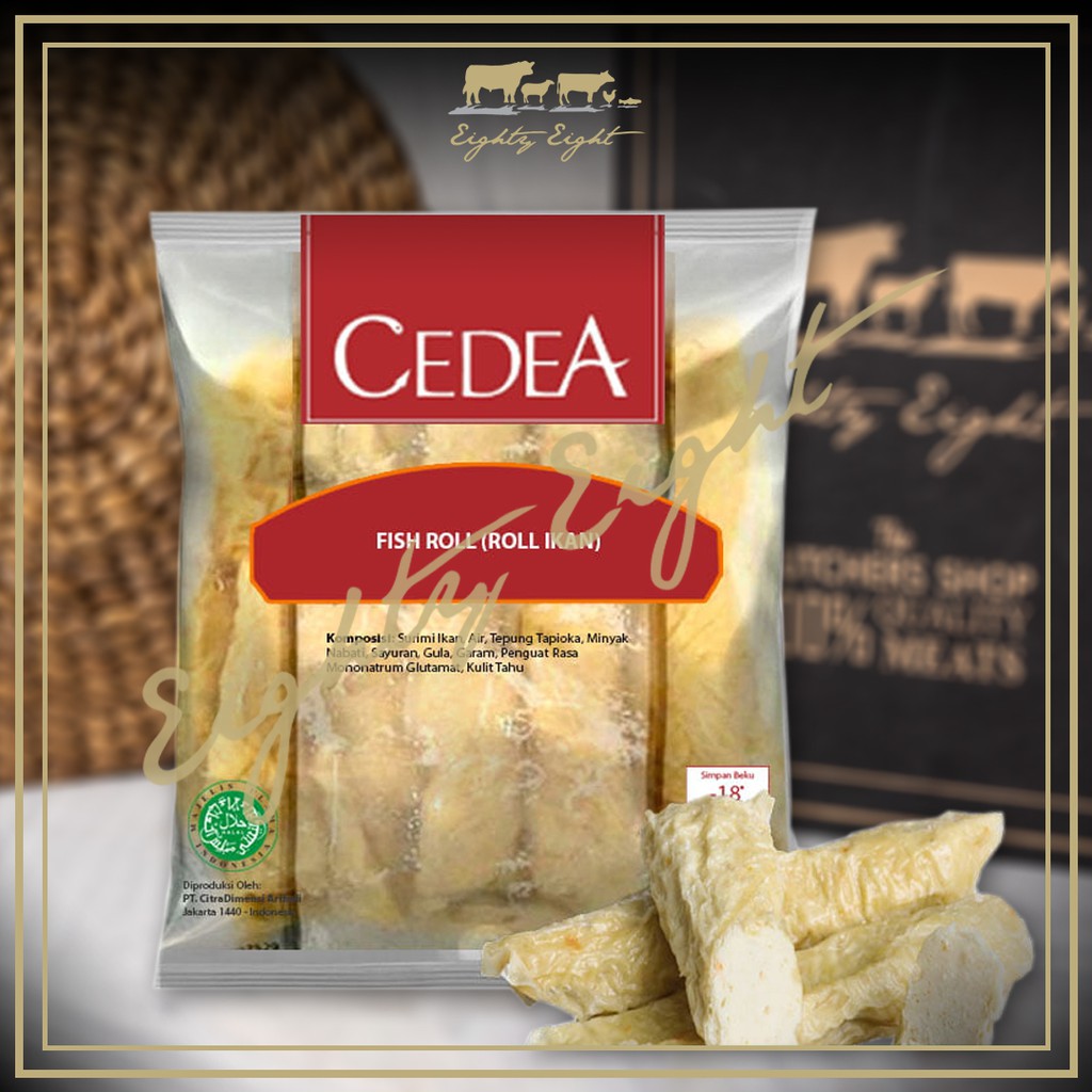 

CEDEA FISH ROLL / ROLL IKAN (250 GRAM)