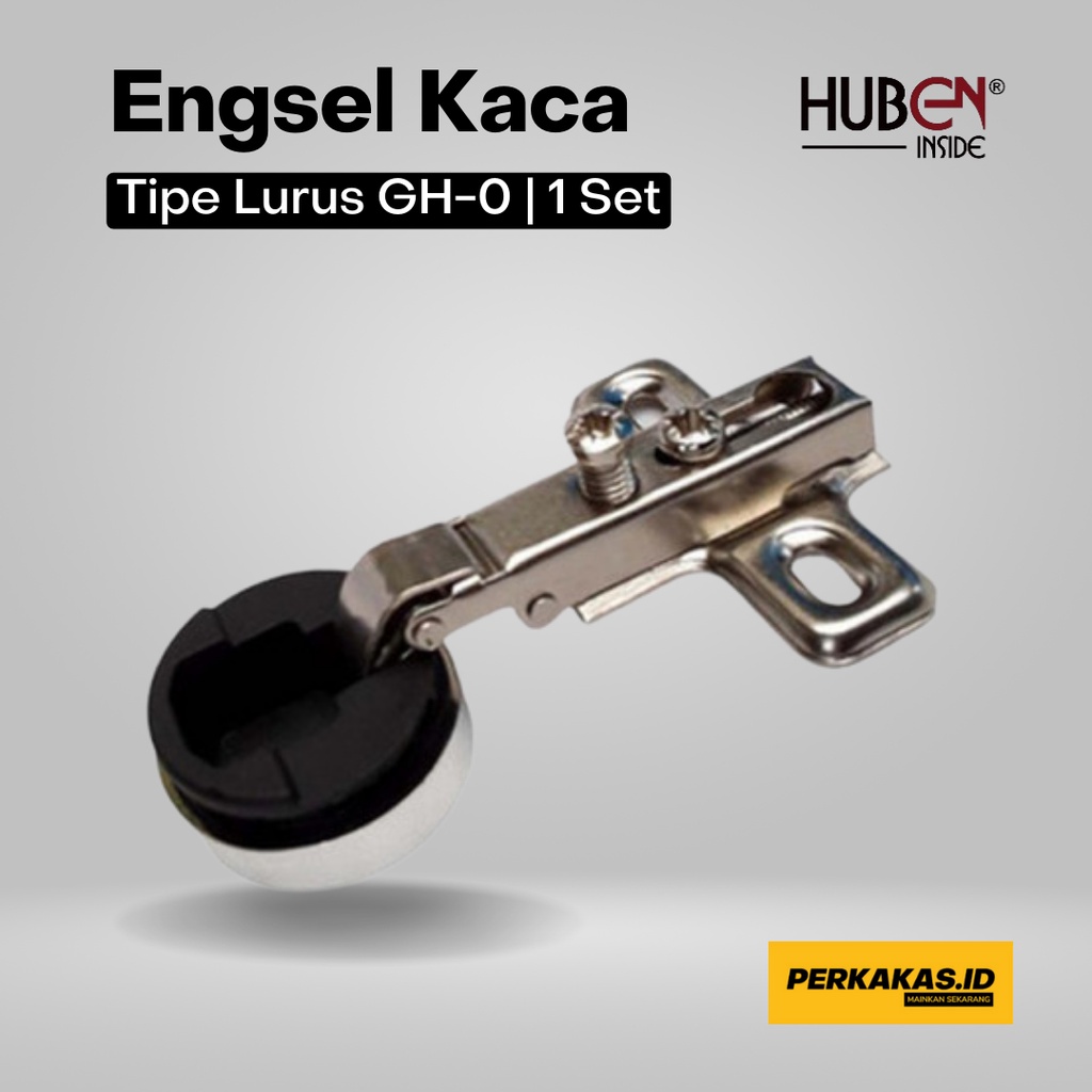 Engsel Sendok Kaca Lurus HUBEN GH-0