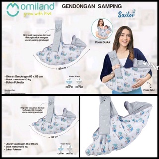 GENDONGAN SAMPING SAILOR ABU OB 17162 -BIRU OB17161