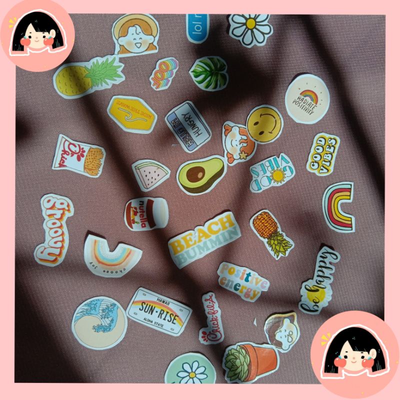 

(30pcs)STIKER KARAKTER/CUSTOM