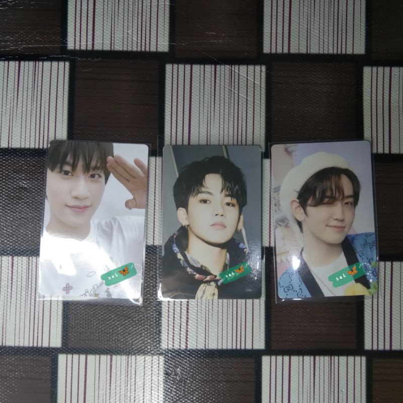 photocard yedam selca md pop up jikjin hyunsuk md pop up jikjin