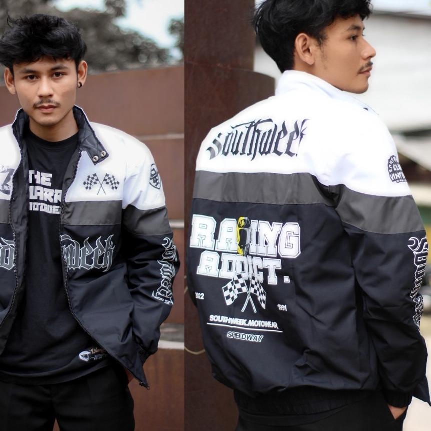 【HEMAT BESAR】 JAKET RACING SALVIO HEXIA-JAKET NASCAR-JAKET PRIA-JAKET MURAH-JAKET MOTOR-JAKET SUNMOR