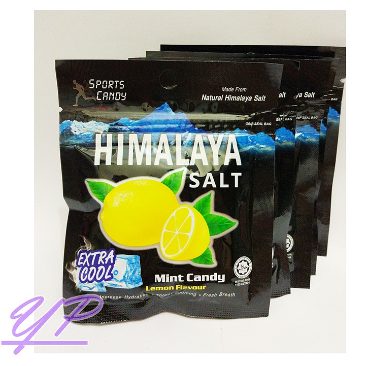 

Permen Himalaya Salt Mint Lemon Candy Kemasan 5 sachet