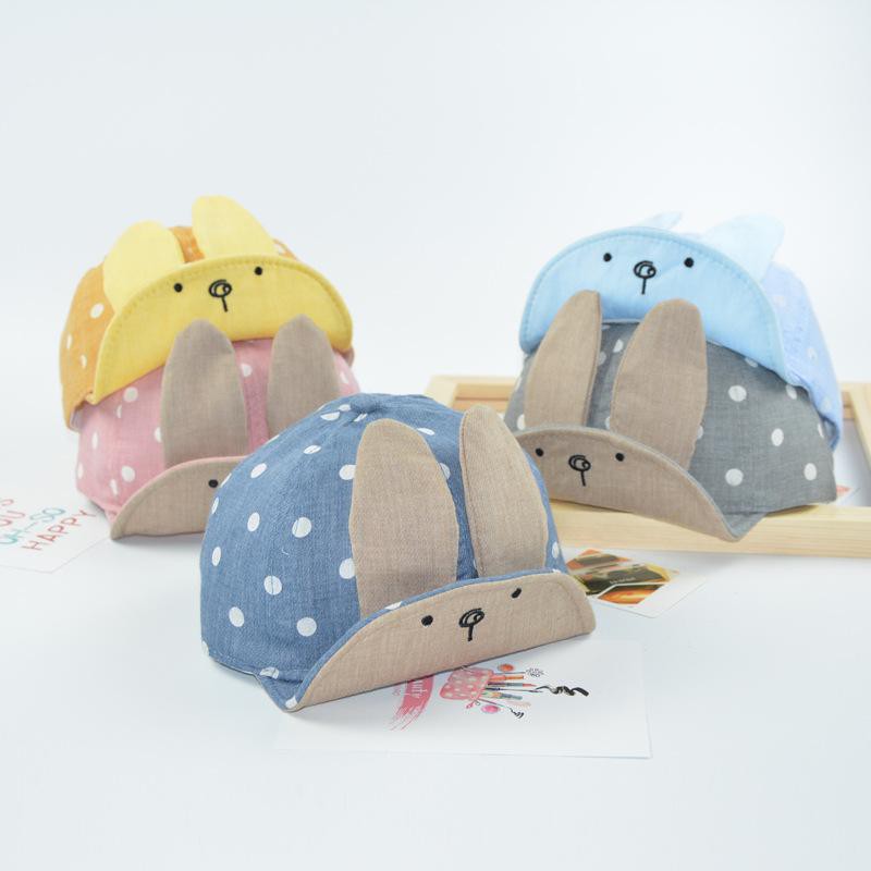 Topi Anak Rabbit | Hat Bunnie Polka