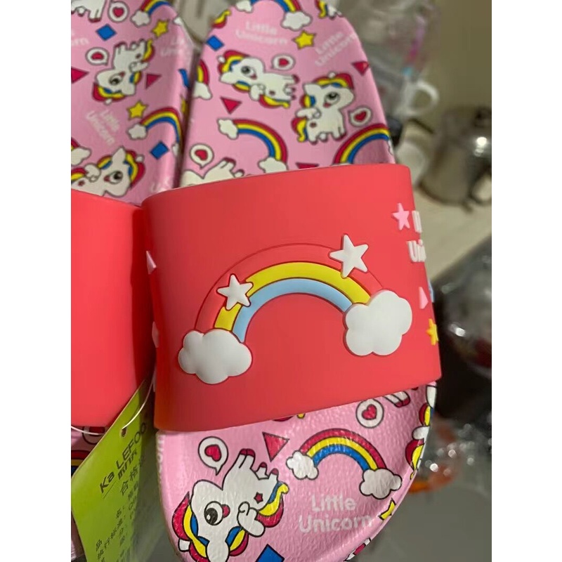 12.12 SALE Sandal Selop Anak Import UNICORD LL - Sandal Jelly 009 - 13s
