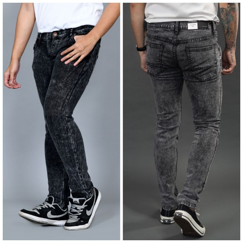 Celana Jeans Pria CheapMonday Snowblack 28-37 Premium Quality