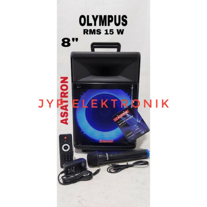 SPEAKER PORTABLE ASATRON OLYMPUS 8INC