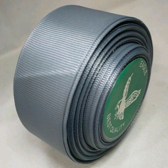 

Pita Grossgrain Abu-Abu Ukuran 1.5 inch / 4cm Per Roll