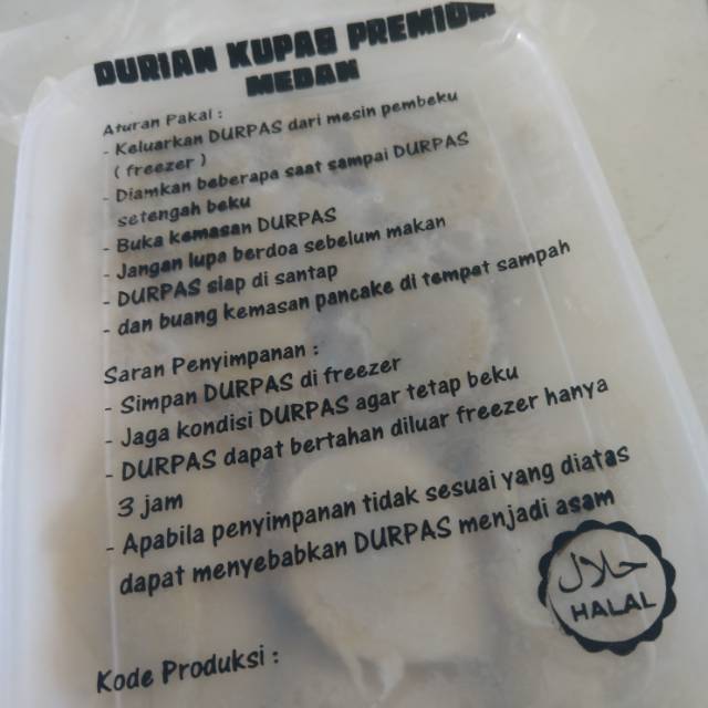 

Durian Medan Premium