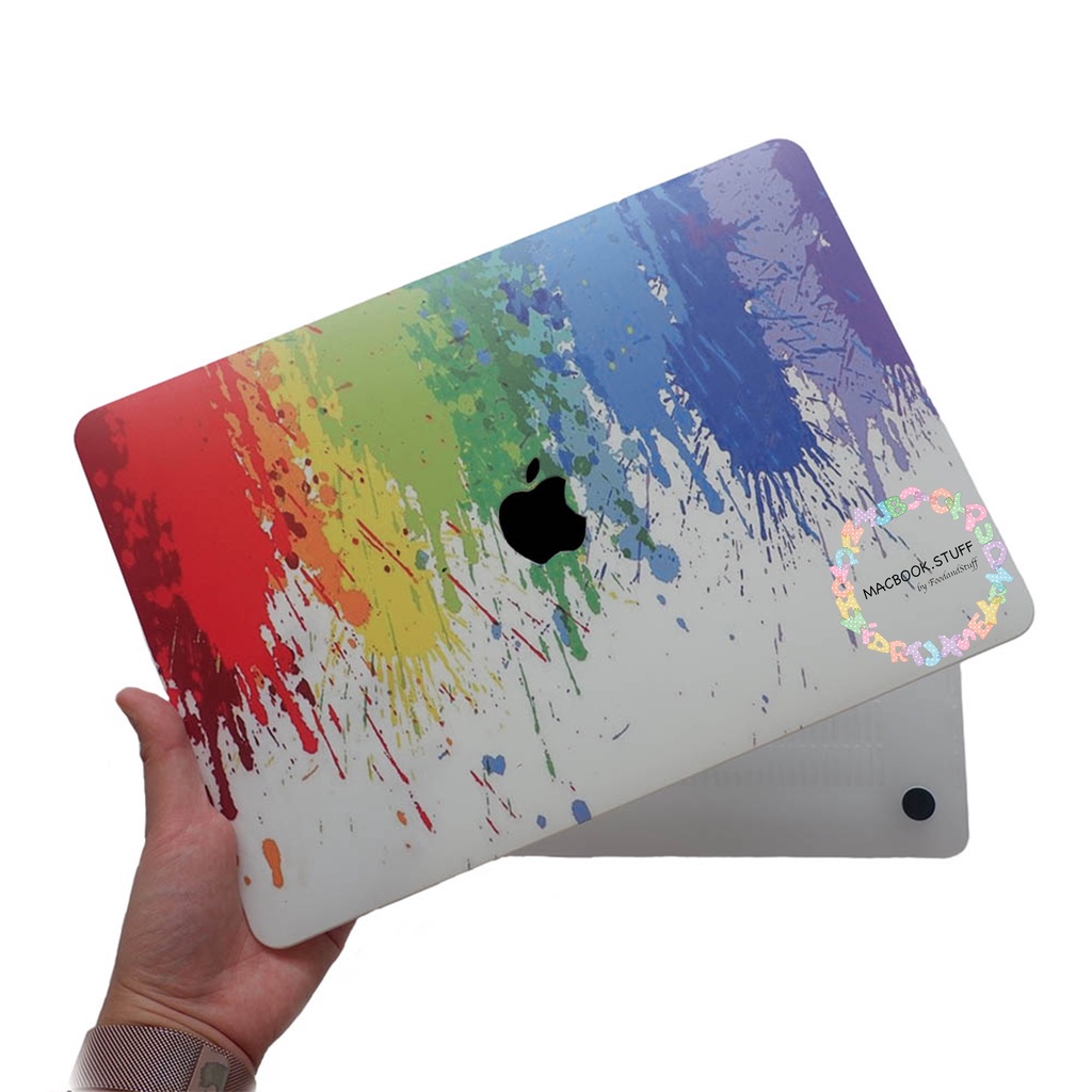 MACBOOK Case DRW RAINBOW NEW AIR PRO RETINA 11 12 13 14 15 16 INCH NON /  WITH CD ROOM / TOUCHBAR / TOUCH ID / M1 2020 2021 2022