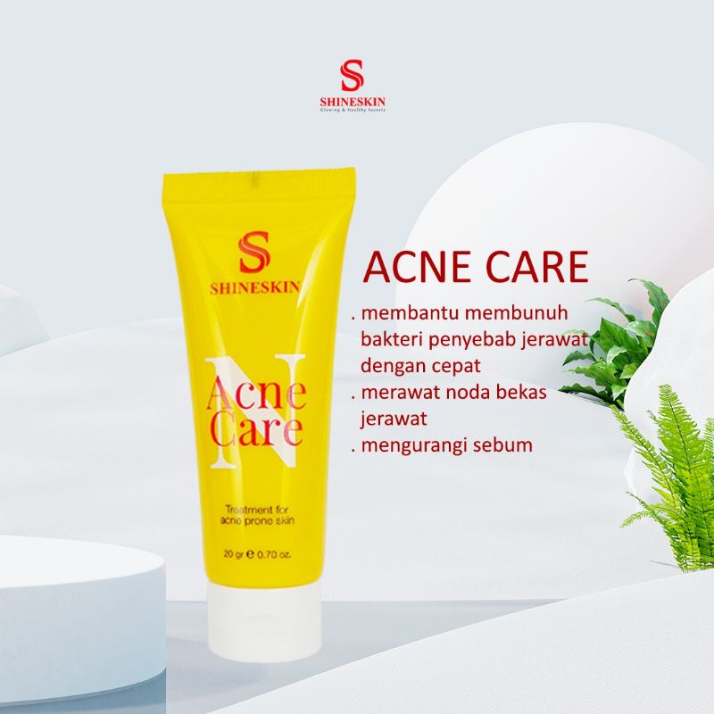 ACNE CARE SHINESKIN / N ACNE CARE SHINESKIN / CREAM KRIM JERAWAT SHINESKIN