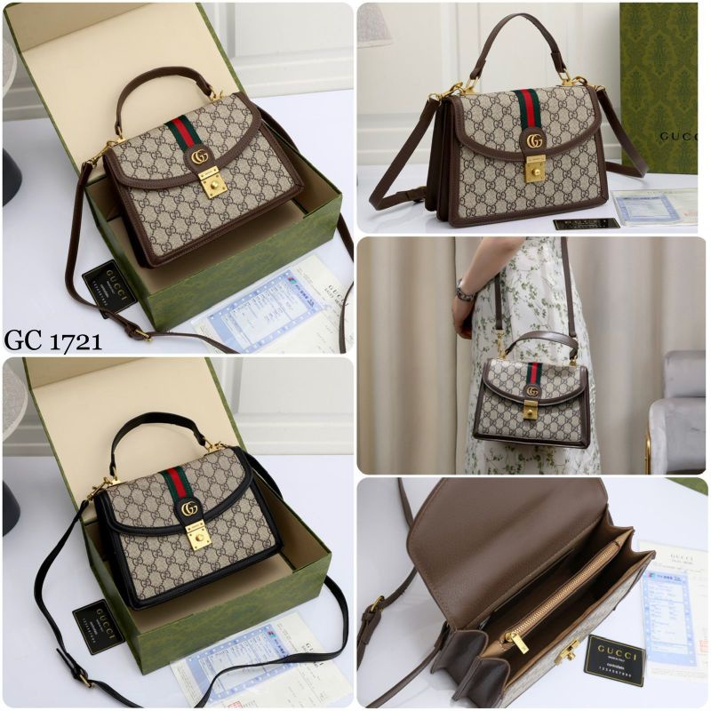 ready stok tas wanita import code1721(with magnet box+bubble wrap 100% real pic co langsung proses)