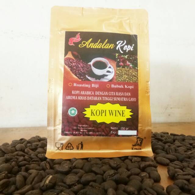 

Kopi Arabica Wine 100 gr