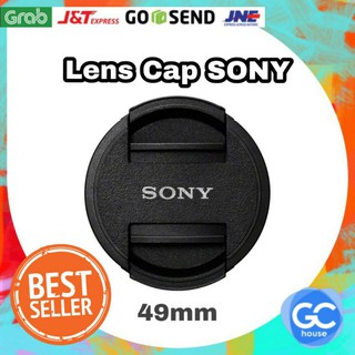 Lens Cap SONY 49 mm Tutup Lensa Sony 50mm 18-55mm 55-210mm LensCap 49mm