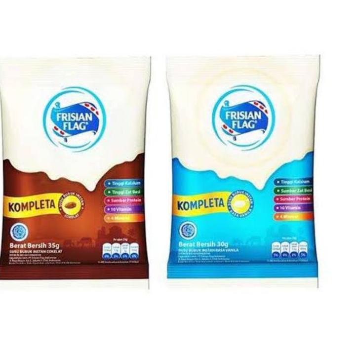 

Trendy FRISIAN FLAG Sachet kompleta vanila 30grX10pc (COKELAT 10X35gr)