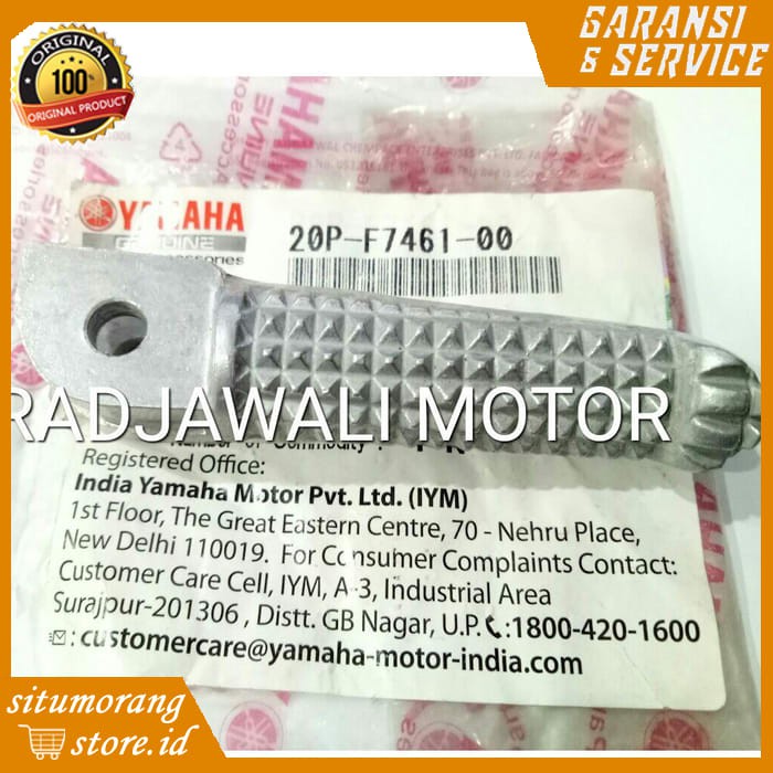 FOOTSTEP DEPAN KANAN R15 V2 ASLI ORIGINAL YAMAHA