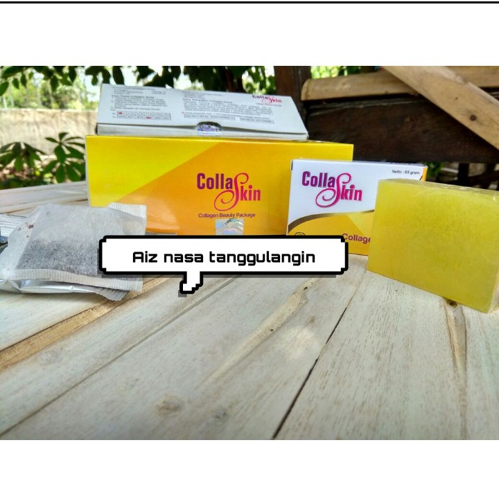 COLLASKIN-COLLAGEN soap &amp; drink / produk nasa /produk ori