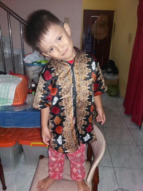 Couple Kemeja Batik Ferdy  Pendek,tannisa Collection