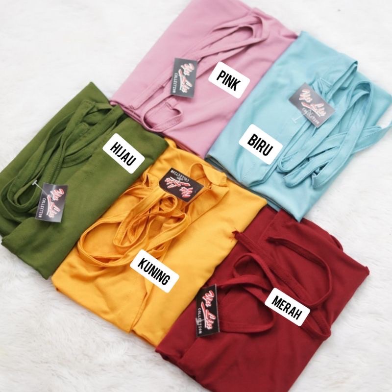 Bergo Instan Sport Jersey Premium Non Pad Instan/ Kerudung Olahraga / Bergo Pendek-1