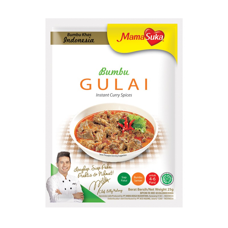 

MamaSuka Bumbu Gulai 25 gr