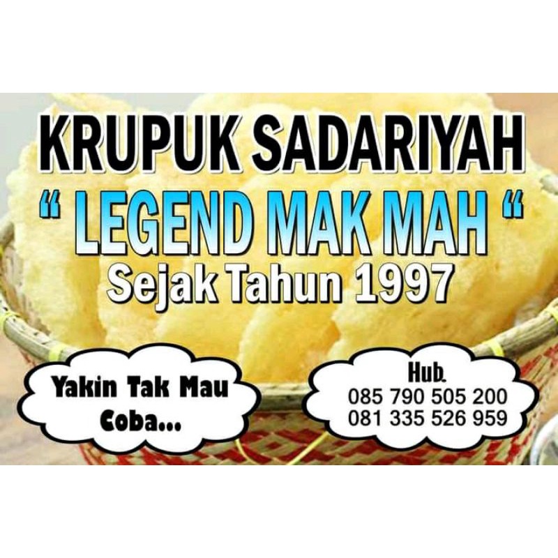 

sadariah/samiler camilan jadul enak lezat dan gurih