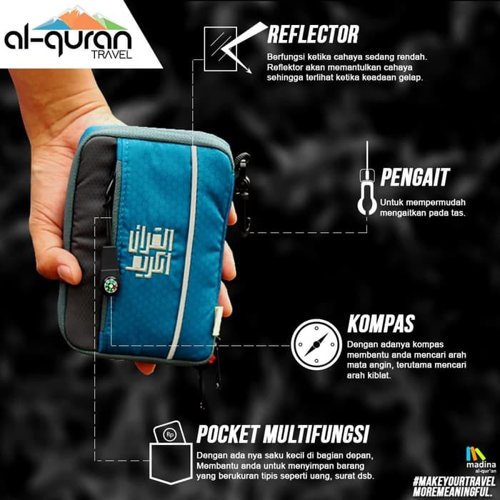 Alquran Travel By Madina Quran P0655 Shopee Indonesia