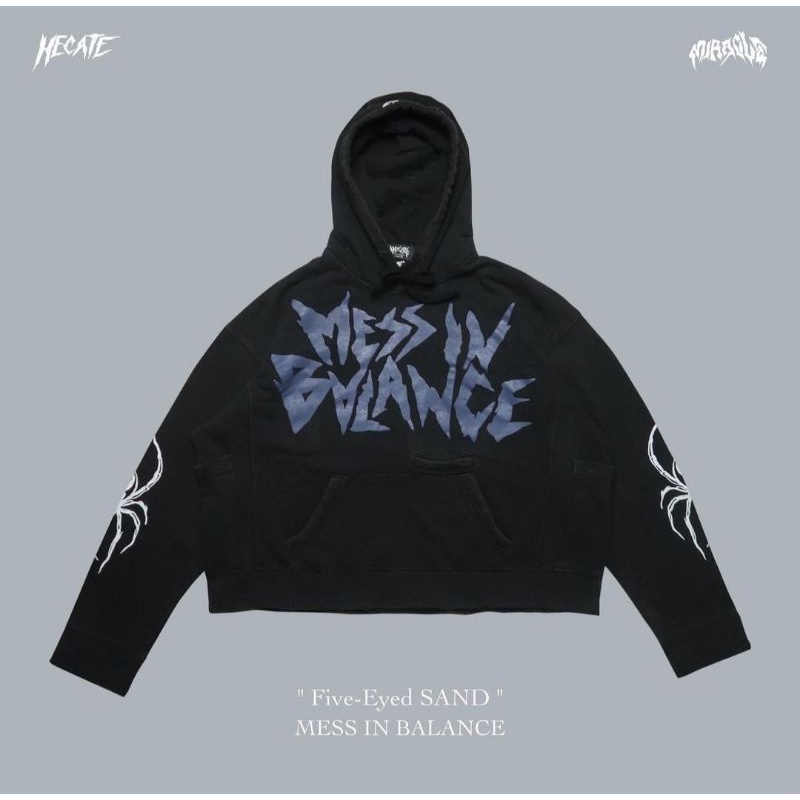 HOODIE FIVE EYED MESS IN BALANCE HECATE X MIRACLE HECATES EYE